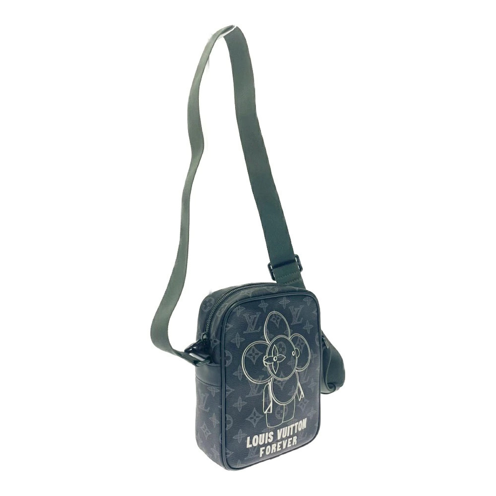 Louis Vuitton Danube Eclipse Black Shoulder Monogram Vivienne Black Bag